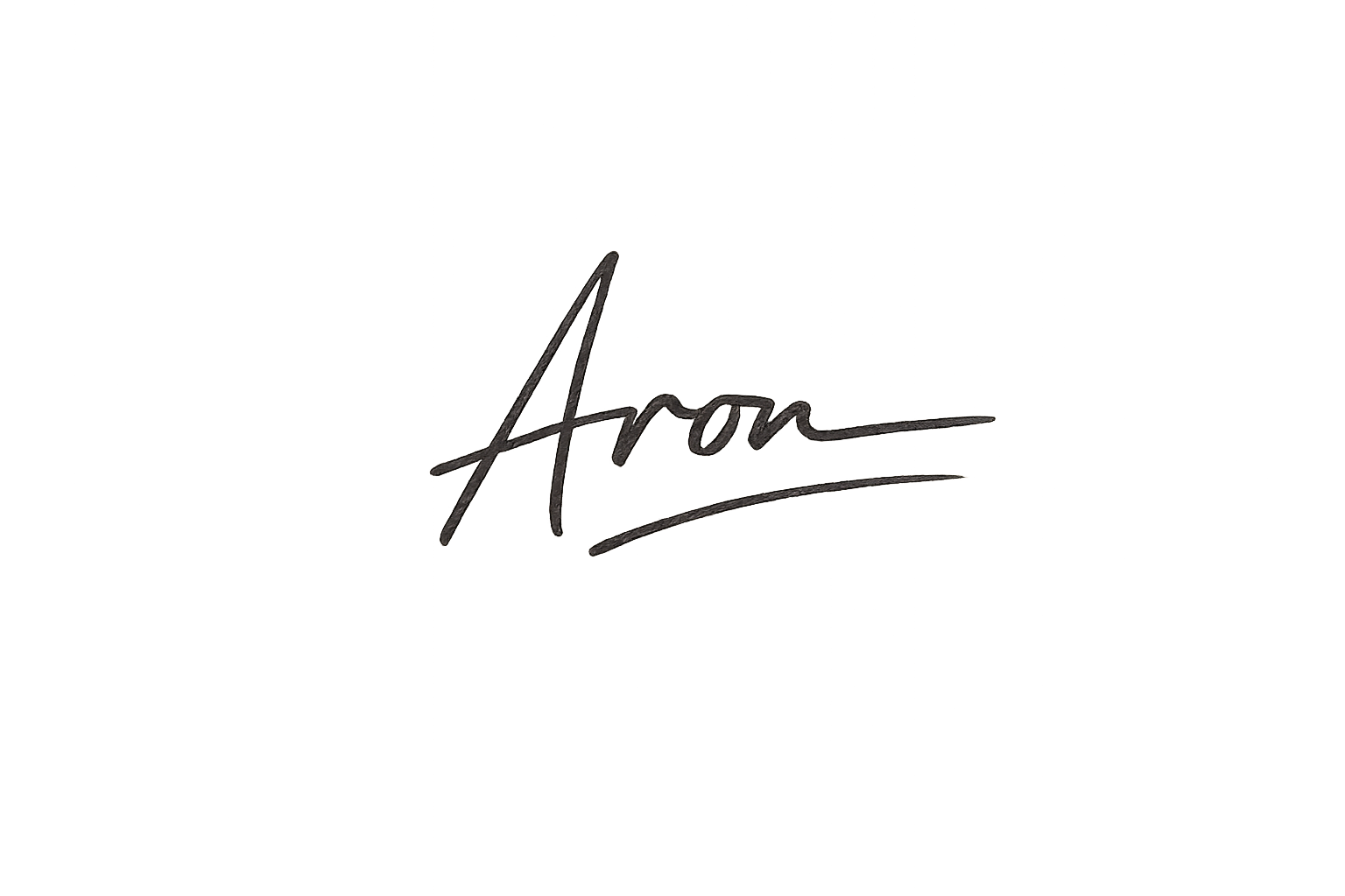 Firma de Aron Robertsson